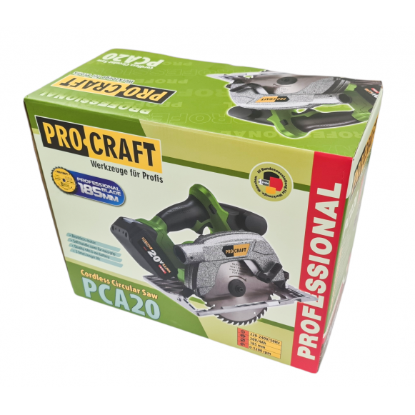Akkumulátoros fűrész Procraft PCA20, 2300 W, 5000 fordulat / perc [6]