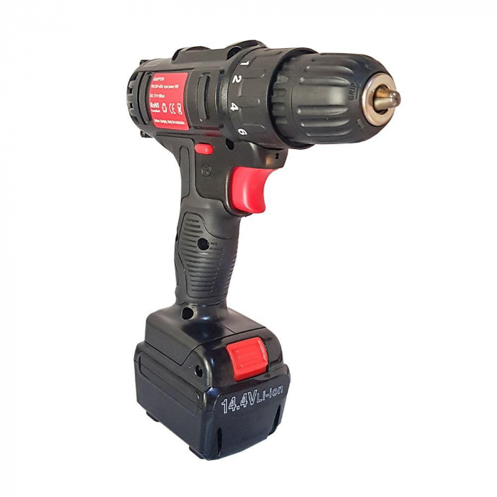 Akkus fúró és csavarhúzó DDT, 14,4V, 13 mm [4]