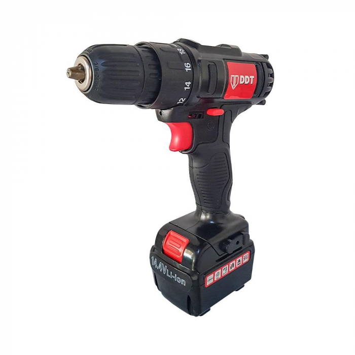 Akkus fúró és csavarhúzó DDT, 14,4V, 13 mm [2]