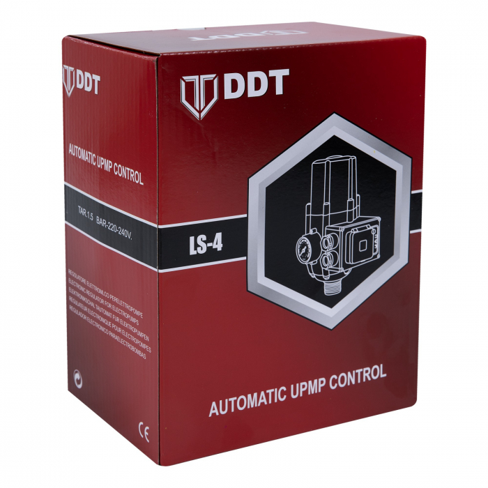 Automatikus elektronikus nyomáskapcsoló DDT LS4, 1.1kW, 10 bar [4]
