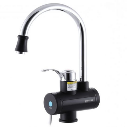 Azonnali szelep Mixxus Electra 240E Fekete, 3kW, fekete, króm cső, 30-60 fok [2]