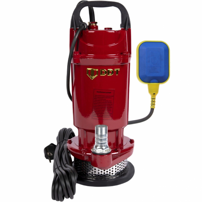 Búvárszivattyú, DDT QDX20, 550 W úszóval, abszorpciós mélység 20 m, tápkábel 8m [1]