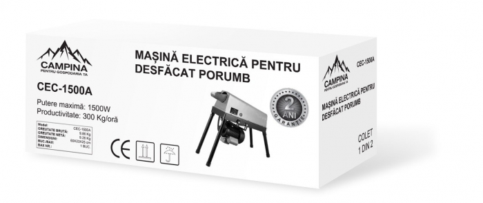 Campina kukoricarúd, 1500 W, 300 kg/h [2]