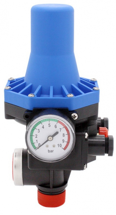 CPM158 felszíni vízszivattyú (Large Lazio) 750 W, 2850 rpm, szívás 9 m, kisülés 30 m + EPC-3 automatikus présvezérlés [8]