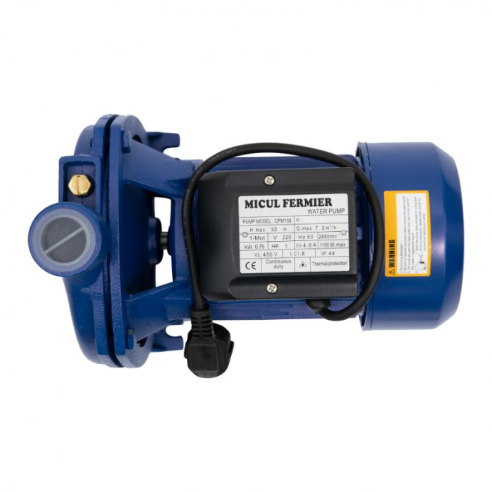 CPM158 felszíni vízszivattyú (Large Lazio) 750 W, 2850 rpm, szívás 9 m, kisülés 30 m + EPC-3 automatikus présvezérlés [7]