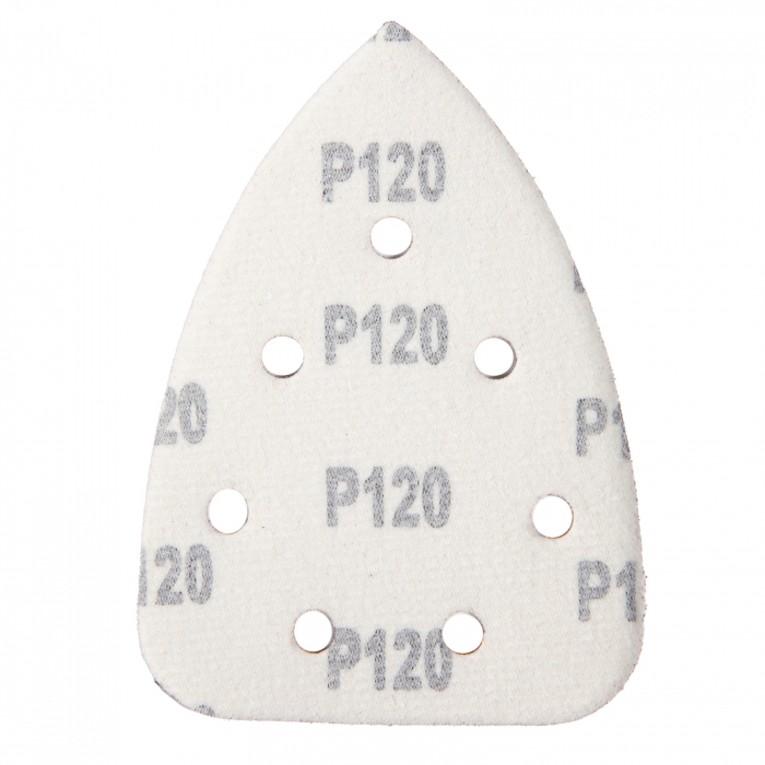 Csiszolópapír készlet 135x95mm P120 7 lyuk (10/készlet) [3]