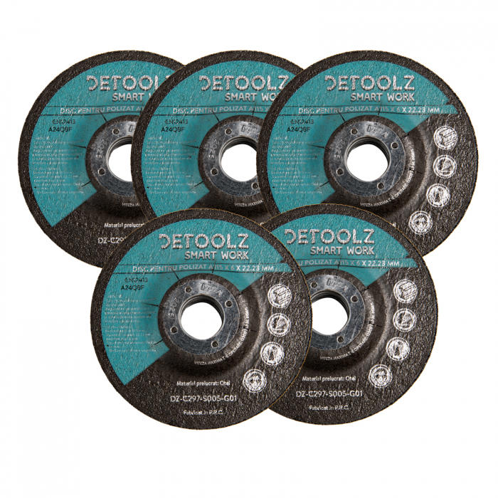 Csiszolótárcsa készlet A115*6*22,2 mm (5/készlet) [2]