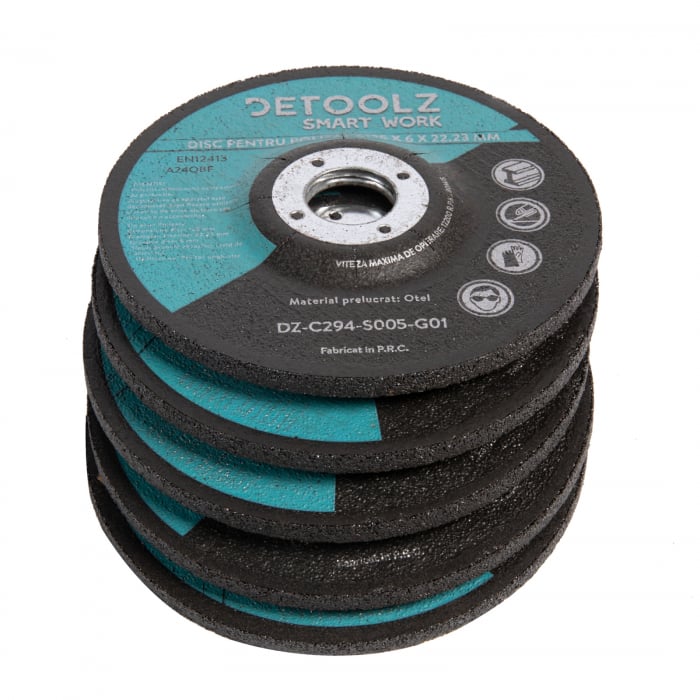 Csiszolótárcsa készlet A125*6*22,2 mm (5 db/készlet) [4]
