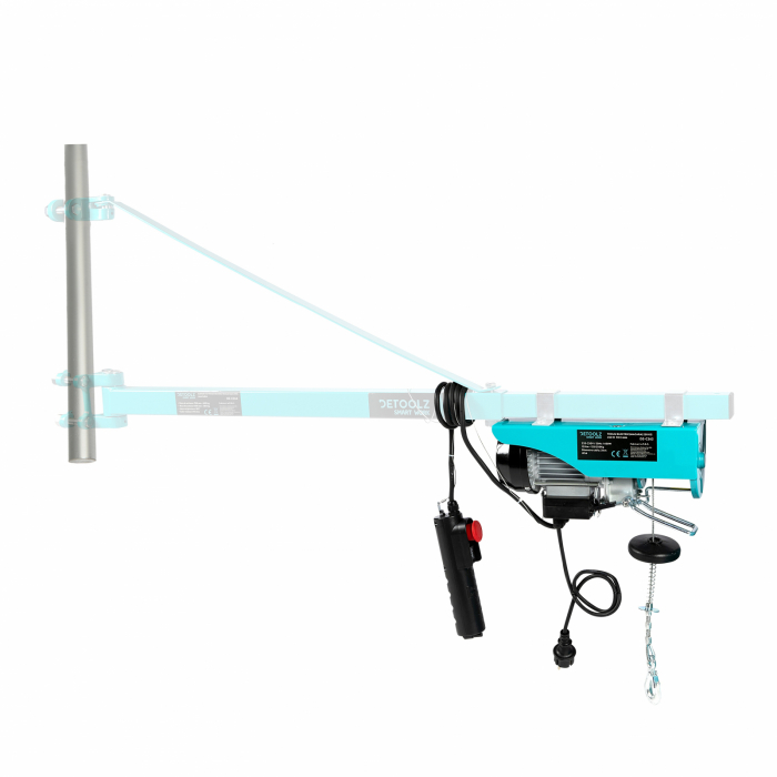 Csörlő (daru) Detoolz 250kg 450W huzal 3mm [2]