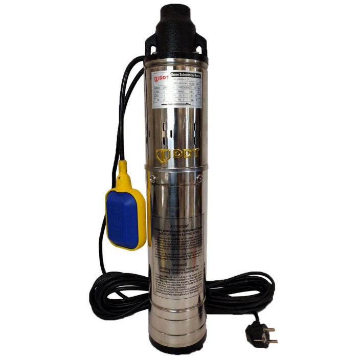 DDT 3.1 búvárszivattyú Rozsdamentes acél úszóval, 1100W, 120M abszorpciós mélység, 50l áramlási sebesség [2]