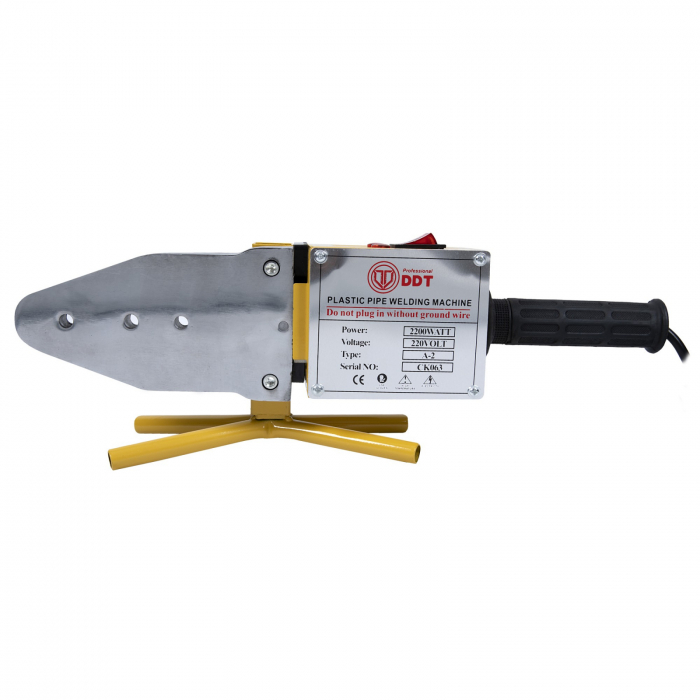 DDT csőforrasztó készlet PP-R, 2200 W, 6 adapter [4]