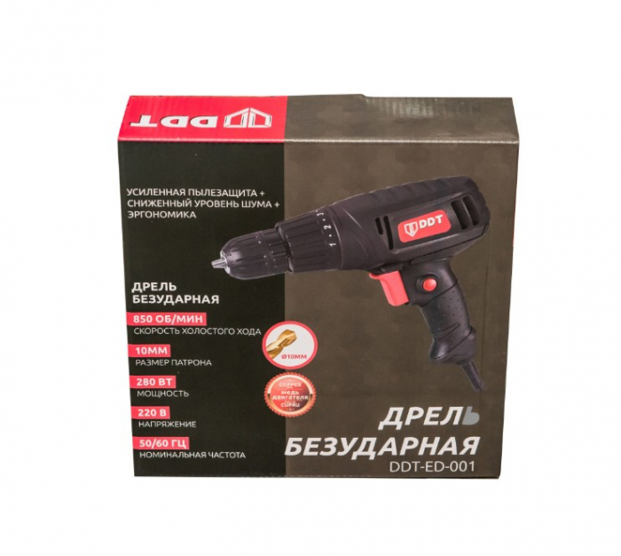 DDT fúró- és csavarozógép, 280 W, 10 mm [2]
