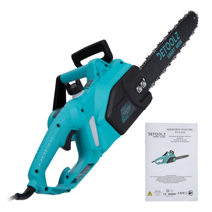 Detoolz DZ-D103 elektromos láncfűrész, 1600 W, penge 40 cm [6]