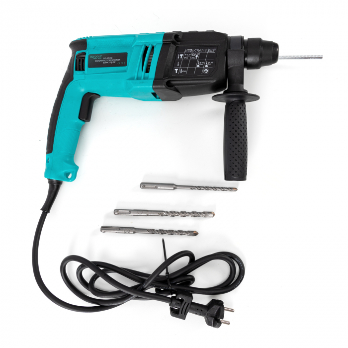 Detoolz fúrókalapács 600W, 2.2J, 4800 ütés/perc [4]