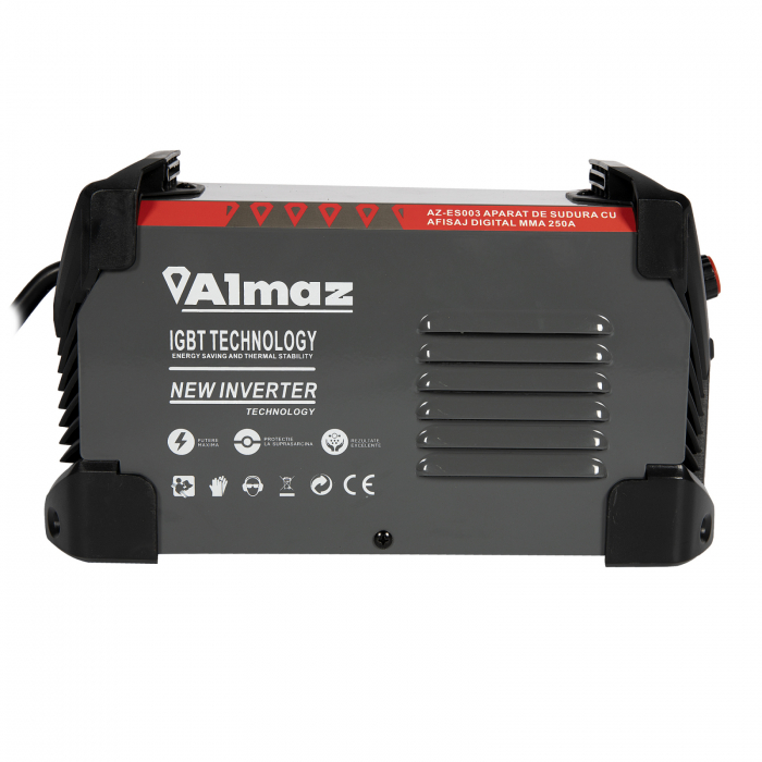 Digitális hegesztőgép Almaz AZ-ES003 MMA 250, 250 A, 1,6 - 5,0 mm [5]