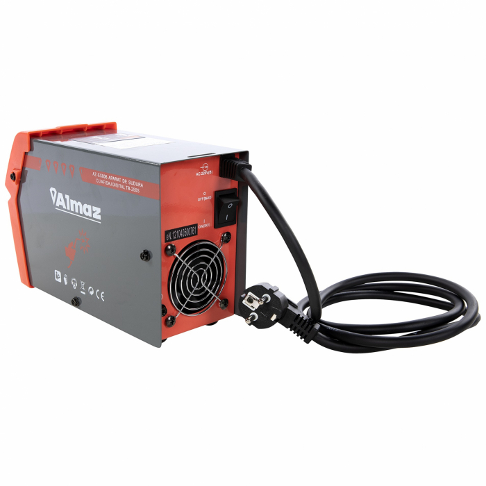 Digitális hegesztőgép Almaz AZ-ES006 TB-250S, 180 A, 1,6 - 5,0 mm [4]
