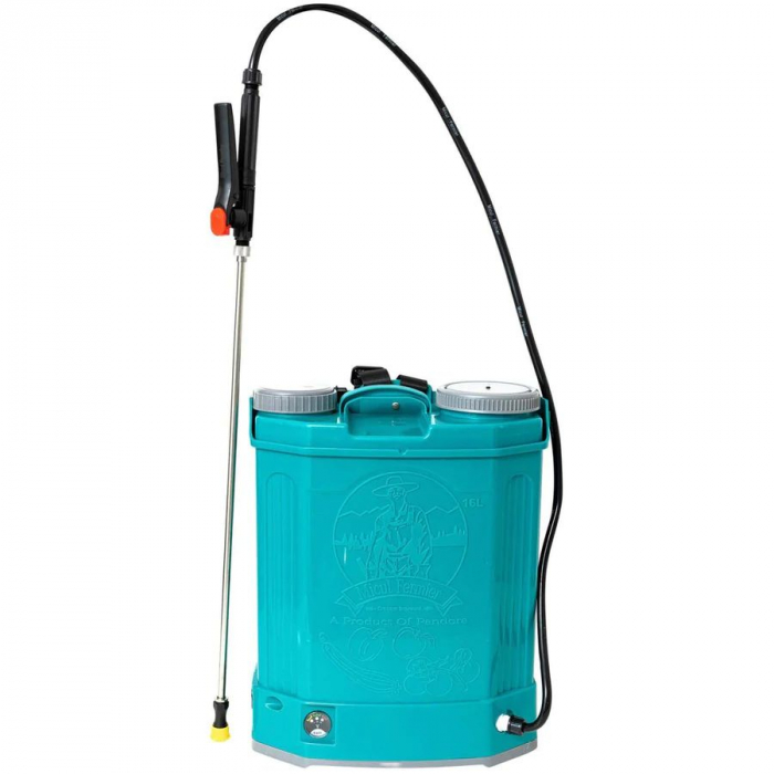 Elektromos locsolószivattyú akkumulátorral, 16 liter, 5 bar, Little Farmer (Pandora), új modell [2]