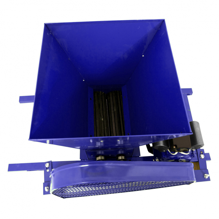 Elektromos szőlőtörő, teljesítmény 3000 W, kék, termelési kapacitás 800 kg/h, CTC [2]