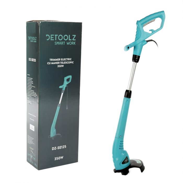 Elektromos trimmer teleszkópos fogantyúval Detoolz 350W [7]
