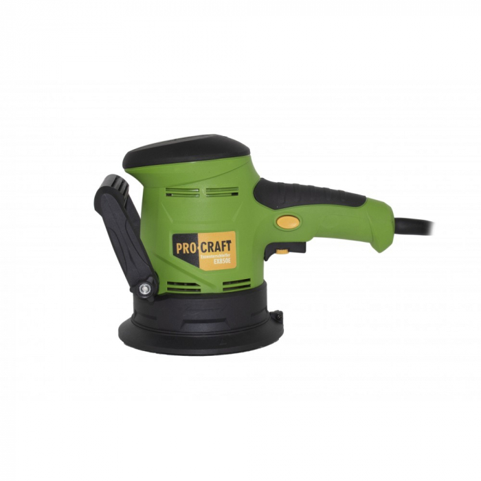 Excentrikus csiszológép ProCraft EX850E, 850 W, 14000 ford./perc, Ø125 mm [3]