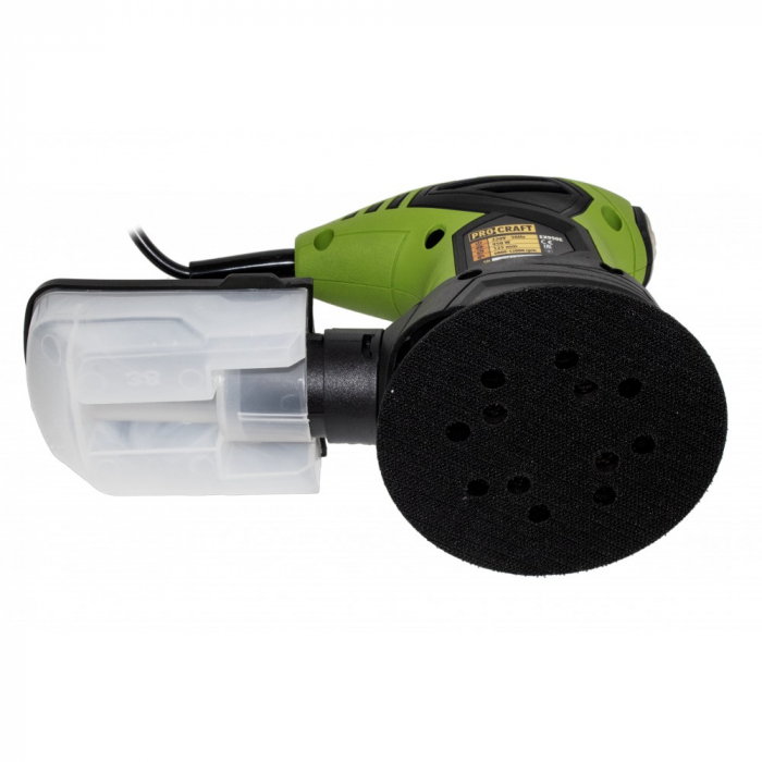 Excentrikus csiszológép ProCraft EX950E, 950 W, 12000 ford./perc, Ø125 mm [3]