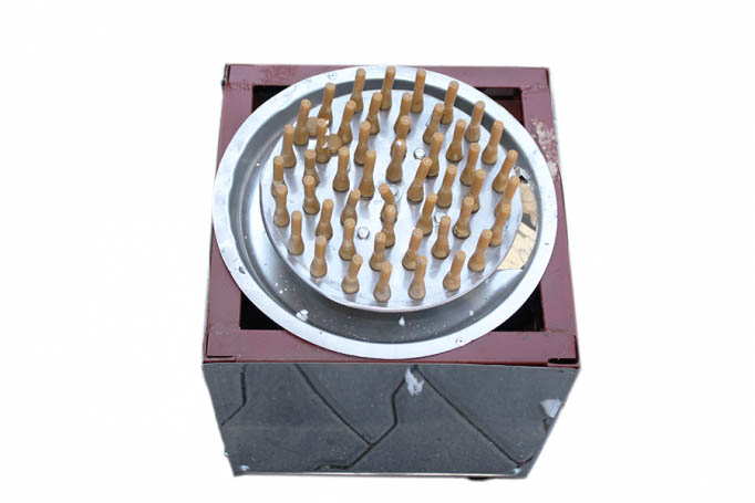Fürj deplumator WQ-30 180 W, 1370 rpm, 48 hosszú ujj [5]