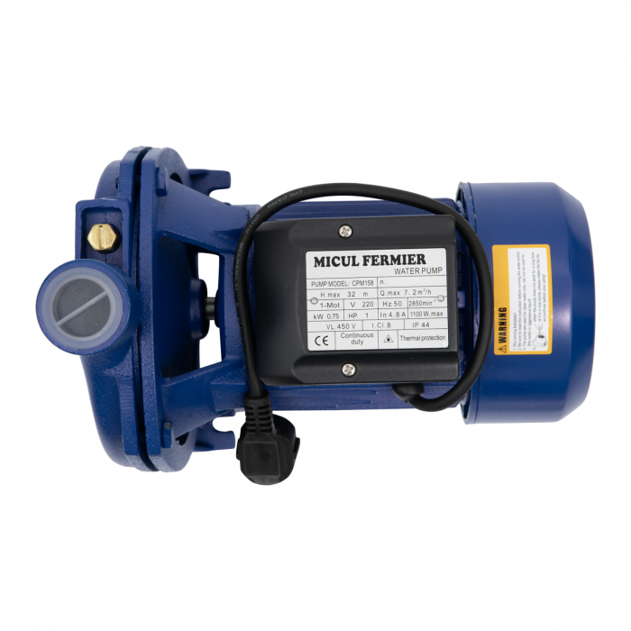 Felszíni vízszivattyú DRK CPM158 (Large Lazio) 750 W, 2850 rpm, szívás 9 m, kisülés 36 m [7]
