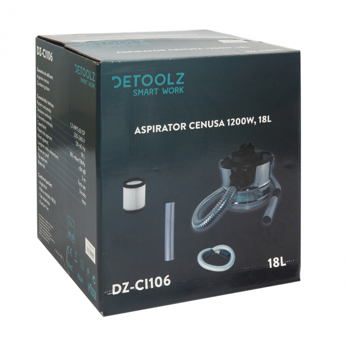 Hamuporszívó Detoolz 1200W, 18L [2]