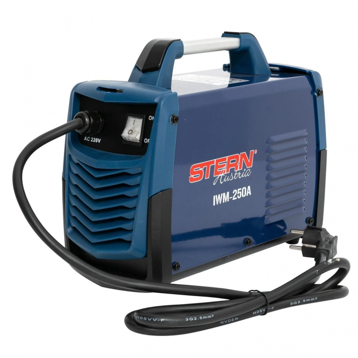 Hegesztő inverter Stern IWM-250A, 250 A, elektródák 1,6-5 mm [3]