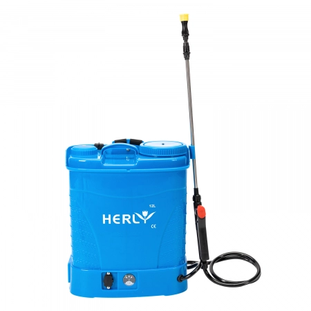 Herly akkumulátoros spray pumpa, 12 liter, 8 Ah akkumulátor, 4,6 kg [2]