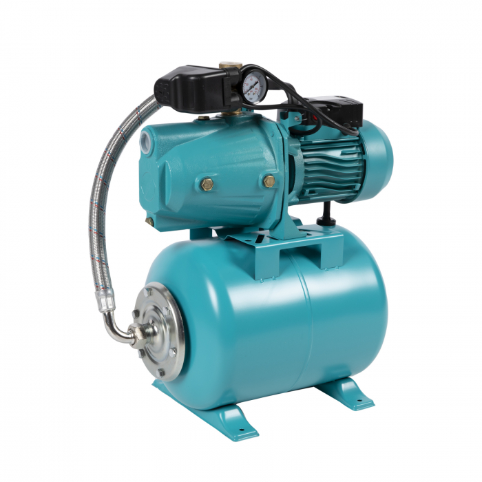 Hidrofor, 24 liter, Detoolz, 0,75kW/1HP AUJS 100, abszorpció 9 m, magasság 45 m, 3.3 mc/h [4]