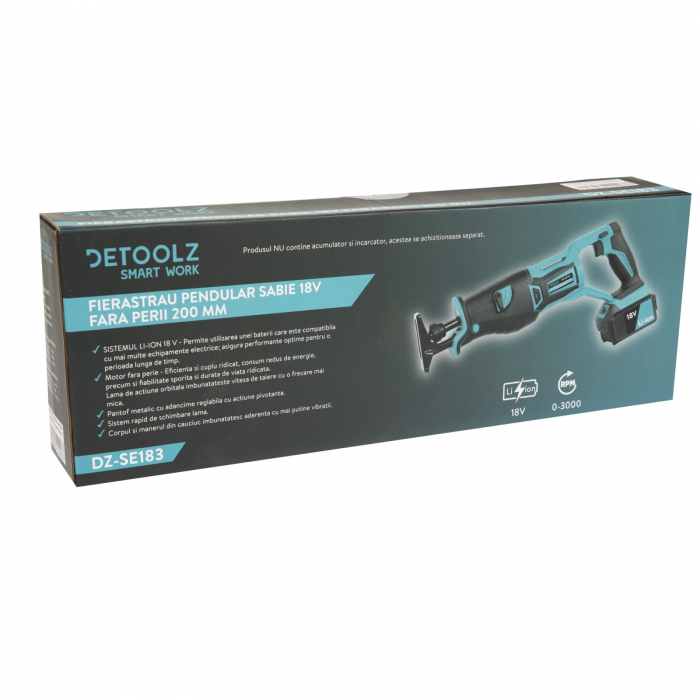 Inga fűrészkard 18V kefe nélküli 200mm [8]