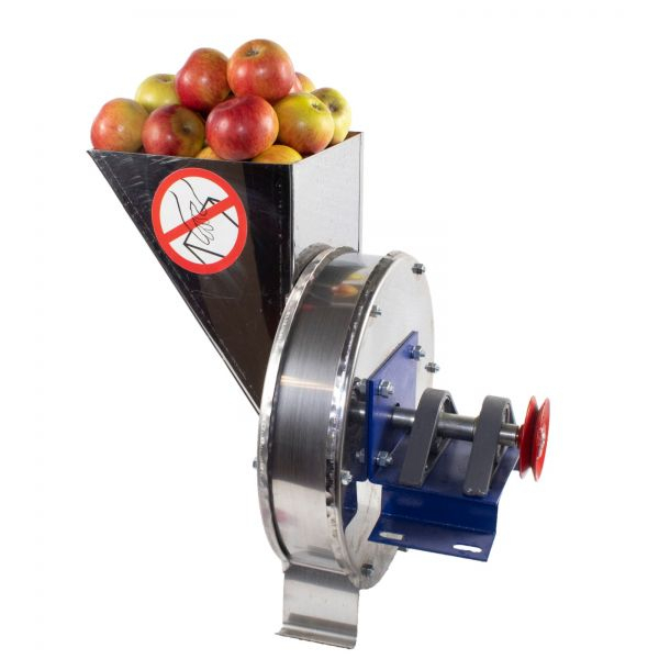 Kézi gyümölcsreszelő + motorrögzítő szíjtárcsa, Vinita, 150 kg/h [4]