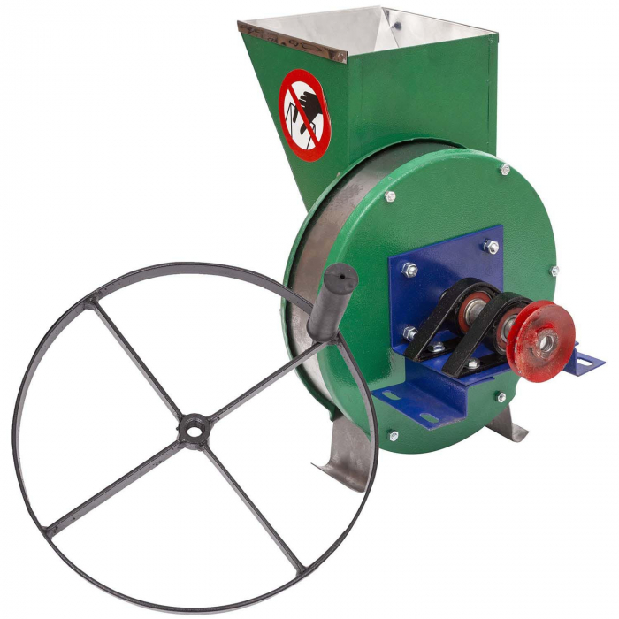 Kézi reszelő Vinita gyümölcsökhöz és zöldségekhez (burgonya) + motorrögzítő szíjtárcsa, 250 kg/h [8]