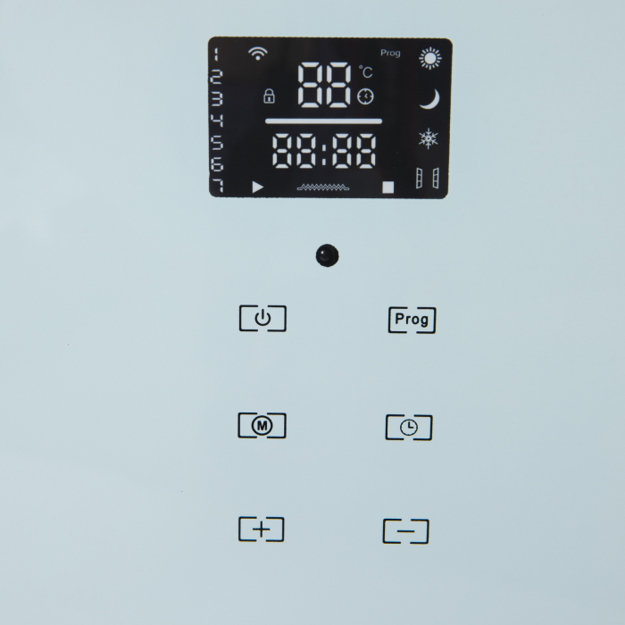 Konvektor elektromos Detoolz 1000W/2000W, alb [5]