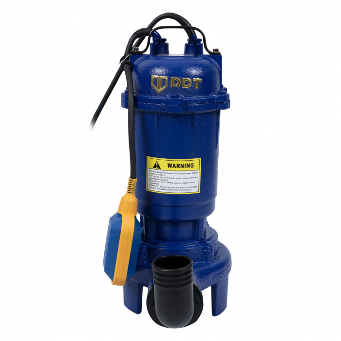 Merülő piszkosvíz-szivattyú aprítóval és úszóval, Euroaqua DDT, 2600 W, 180 l/perc [2]
