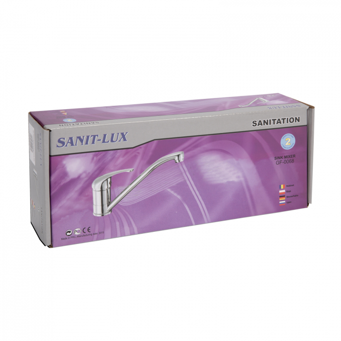Micul Fermier DS-91012 Konyhai csaptelep, 28 cm, Rozsdamentes acél [2]