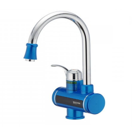 MIXXUS Electra 240-E Blue elektromos pillanatvízcsap, 3 kW műanyag és rozsdamentes acél [3]