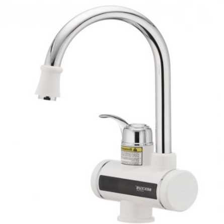 MIXXUS Electra 240-E elektromos pillanatvízcsap, 3 kW műanyag és rozsdamentes acél [3]