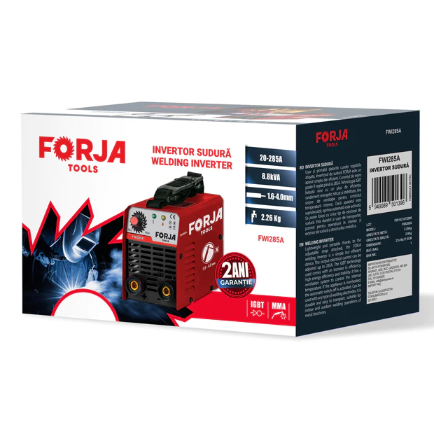MMA Forja szerszámok hegesztése inverter, FWI285A, 285 A, 1,6 - 4 mm [2]