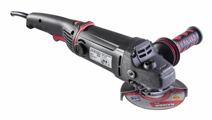 Polizor unghiular 125 mm x 1500 W RDP-AG64 Fekete kivitel [3]