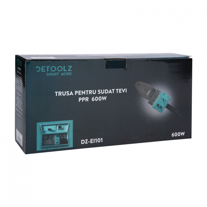 PPR 600W Detoolz csőhegesztő készlet [3]