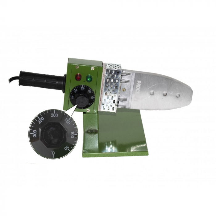 PPR csőforrasztó készlet, PPC Procraft PL1600, 800 W, 300 ° C, készlet 6 pofával [4]