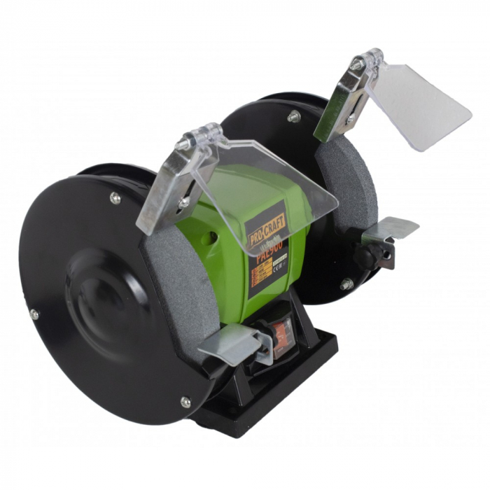 PROCRAFT asztali csiszológép PAE1250 + 2 Különböző szemcsés tárcsák, 1250 W, [2]