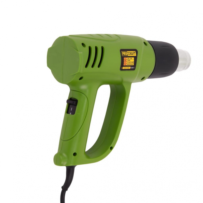 Procraft PH2300E elektromos hőlégfúvó, 2300 W, 2 fokozatú, 600oC [4]