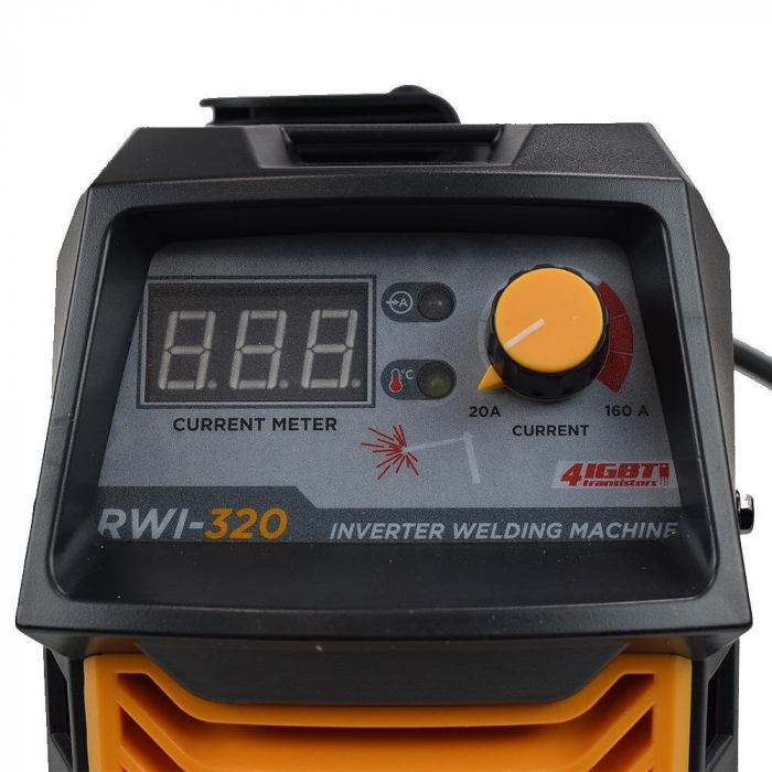 Procraft RWI 320, 320 A professzionális hegesztő inverter, 1,6 - 5 mm [3]