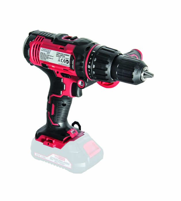 R20 Fúró / csavarhúzó ütőhangszerekkel 20V 13mm 50Nm RDP-SCDI20 Solo, akkumulátor és töltő nélkül [2]