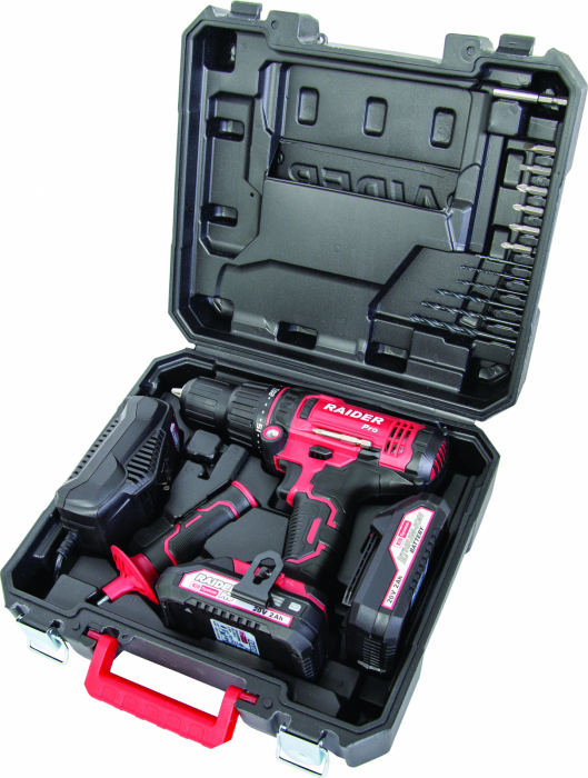 R20 Ütős fúró/csavarhúzó 20V 13mm 50Nm 2 x 2Ah RDP-SCDI20 szett [2]