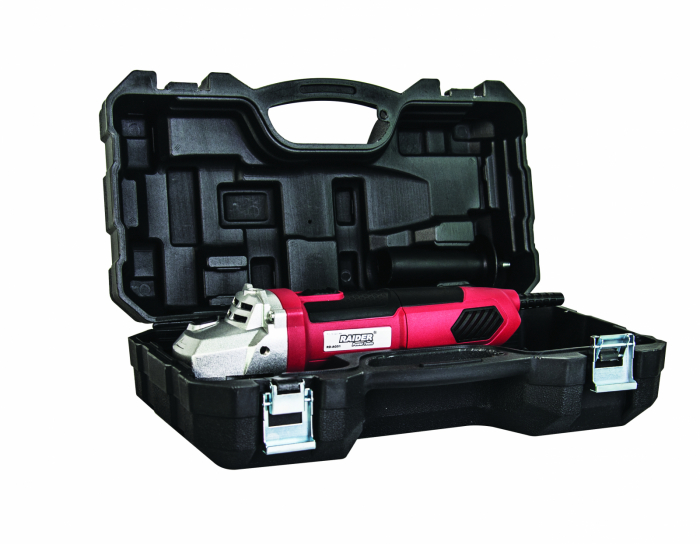 Sarokcsiszoló 125mm 750W + bőrönd + 2 tárcsa RD-AG51 [2]