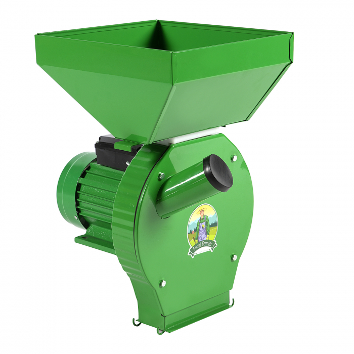 Small Farmer elektromos malom zsákkal, 3,9 KW, nagy kád, 270 Kg/h [3]